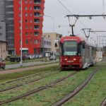 Druhá etapa výstavby tramvajové trati v Olomouci na Nové Sady a Povel © Foto MMOl