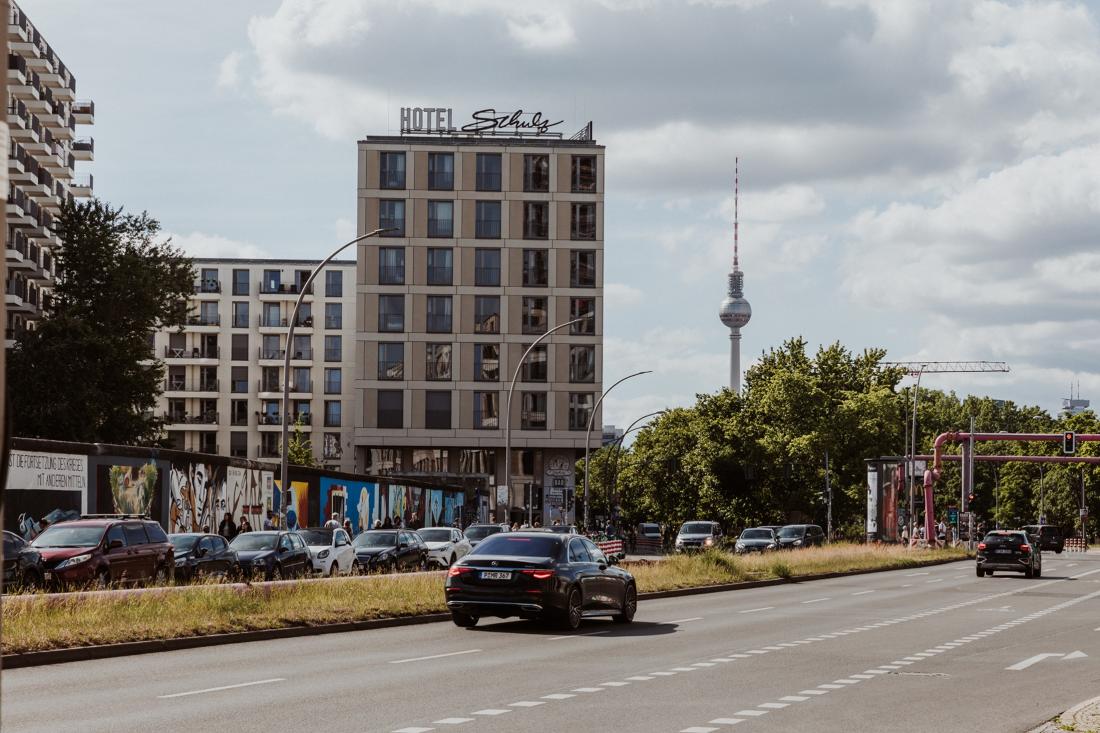 Hotel Schulz poblíž východoberlínského nádraží Ostbahnhof. Foto: a&o Hostels