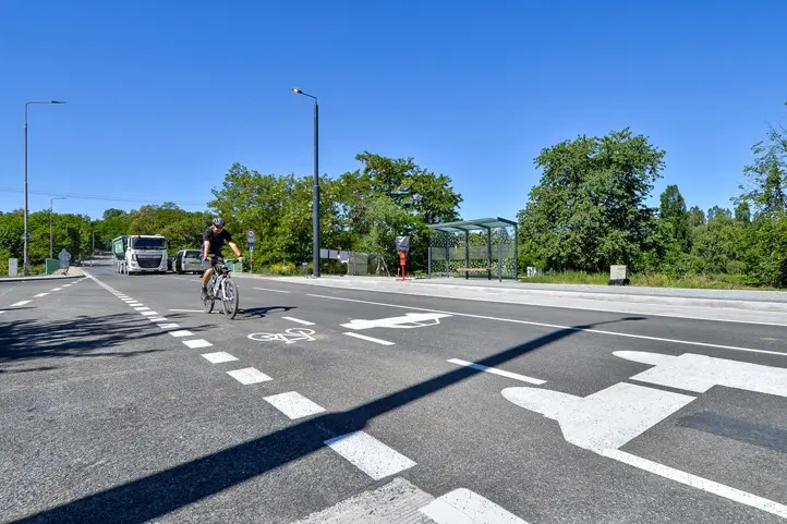 Cyklopruh k Rolnickému náměstí (fotografie: M. Pecuch / město Plzeň)