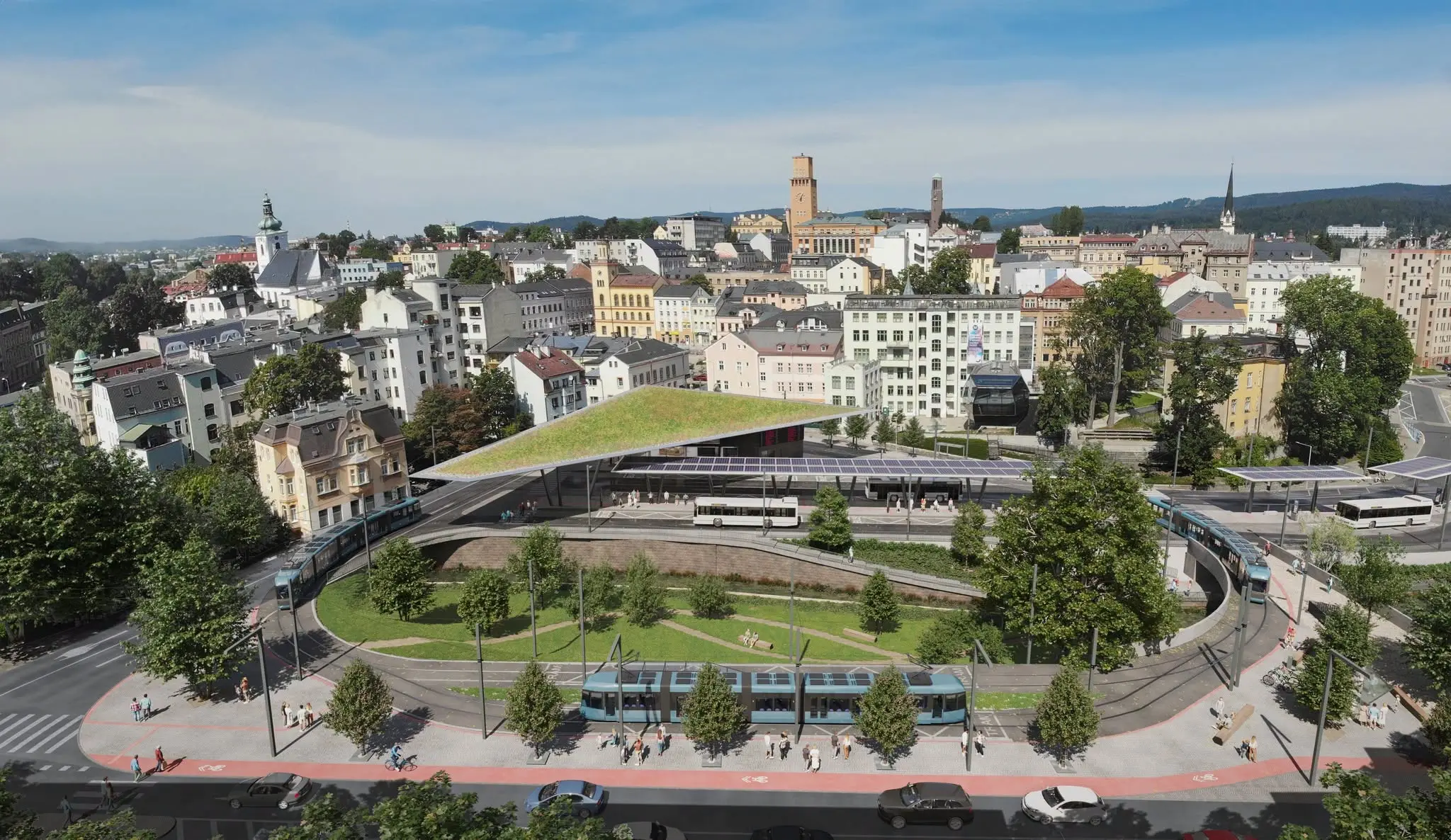 vizualizace DMNK architects