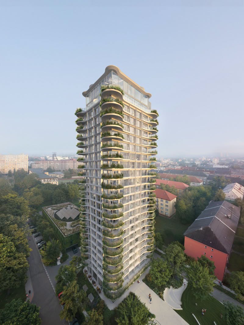 vizualizace město Ostrava