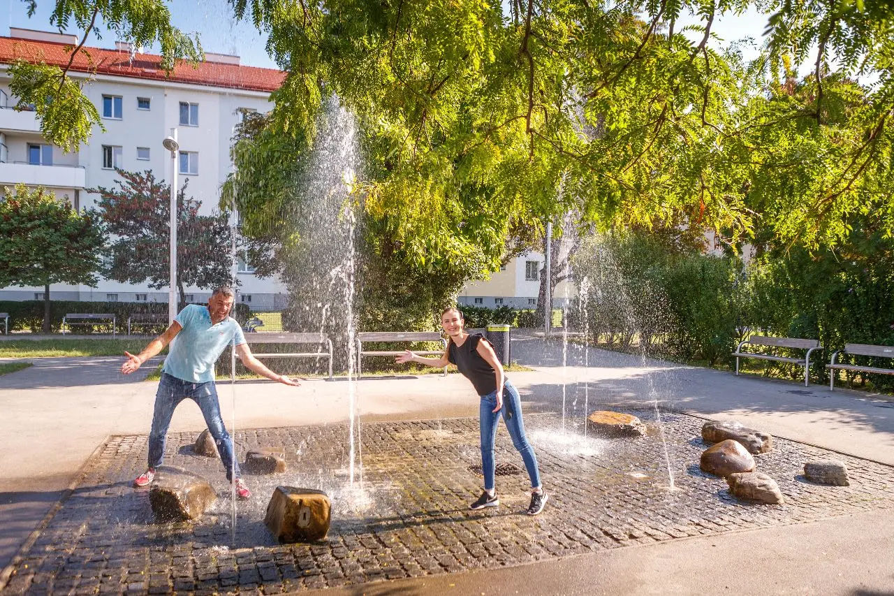 Vídeň v létě sází na vodní prvky © Wiener Stadtgärten/Houdek