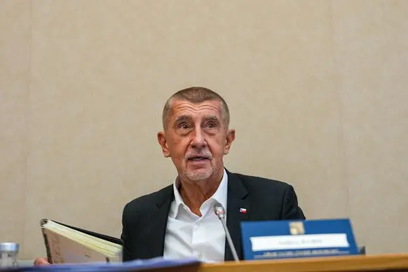 Andrej Babiš na zasedání vlády ČR. Foto vlada.cz