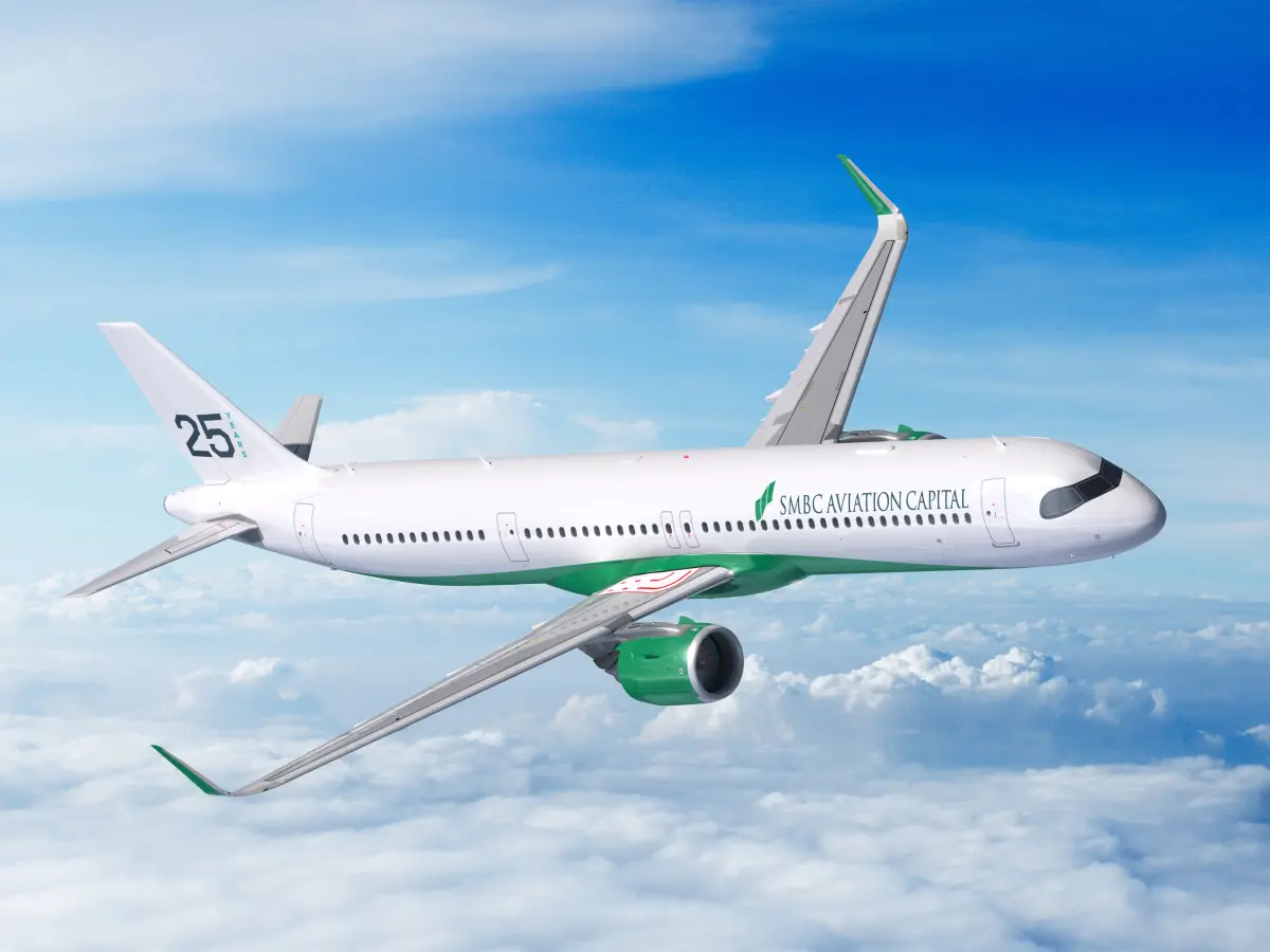 vizualizace Airbusu A321neo pro SMBC Aviation, zdroj Airbus