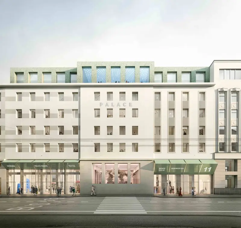 PALACE Čelní pohled Vizualizace: Kuehn Malvezzi, Visualisation Filippo Bolognese Images