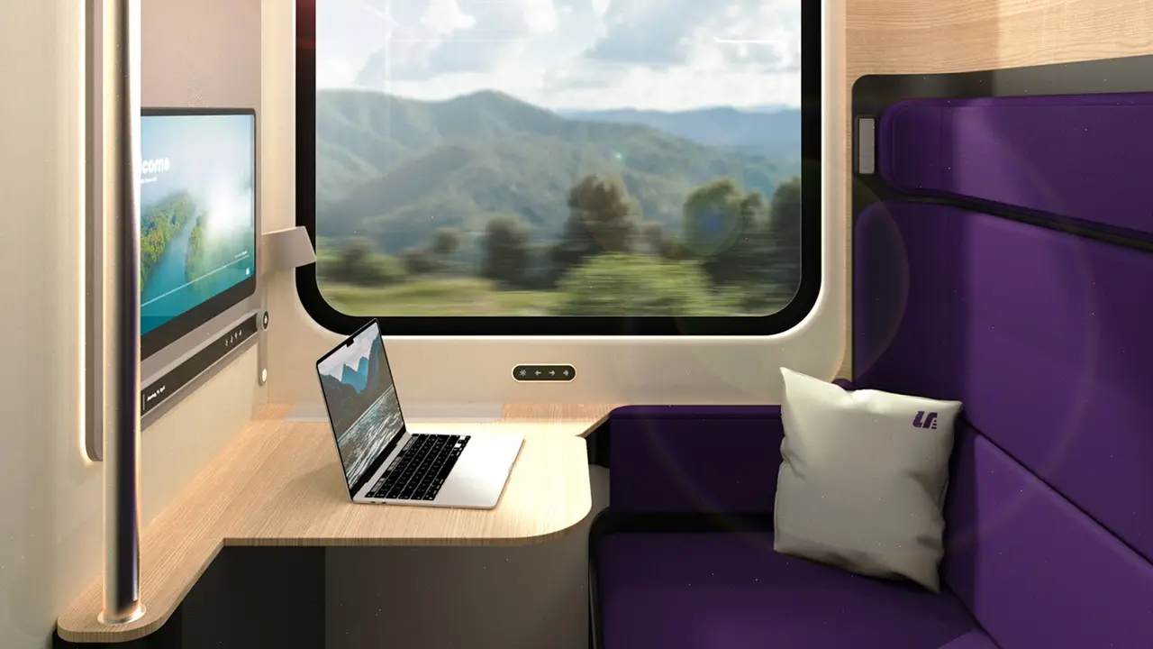 vizualizace Luna Rail