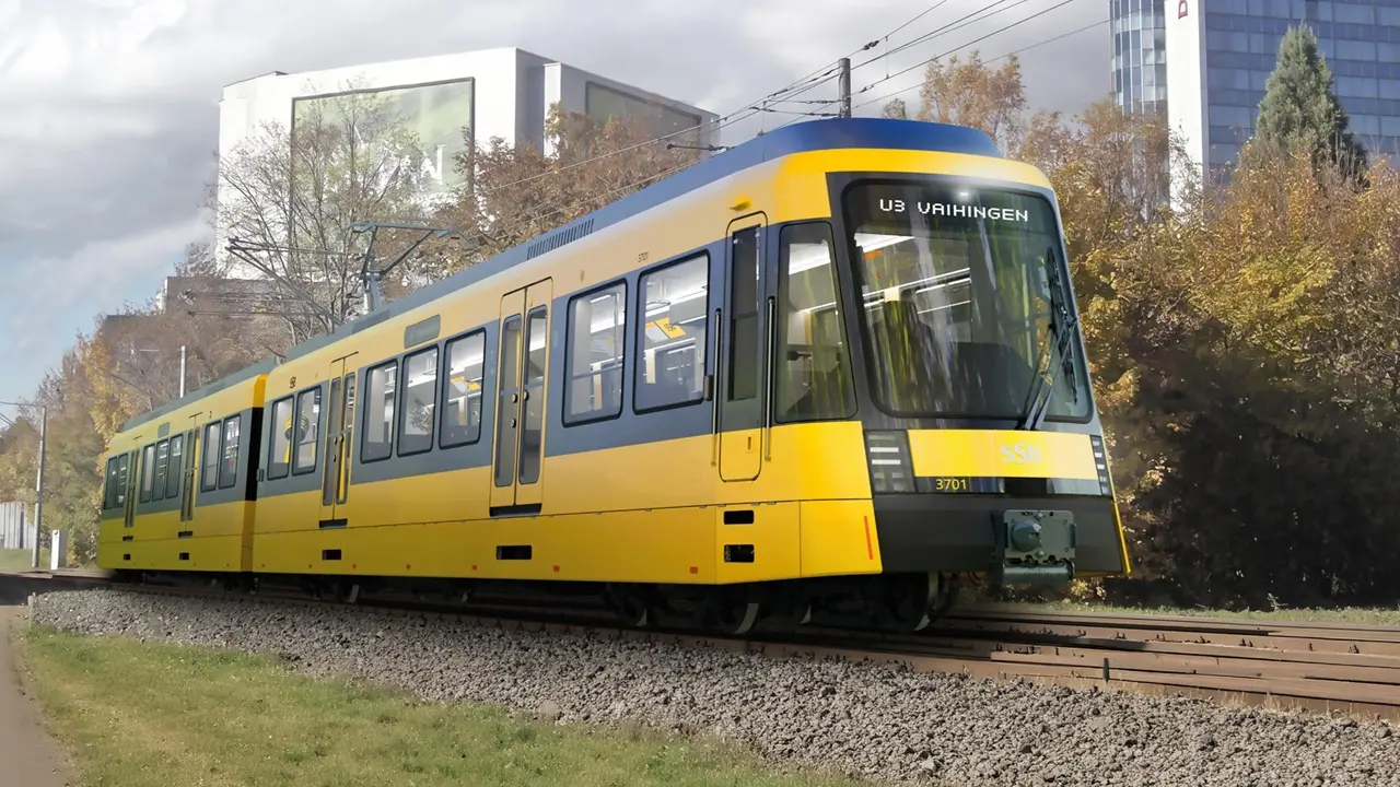 vizualizace lehkých vlaků pro Stuttgart, Stadler