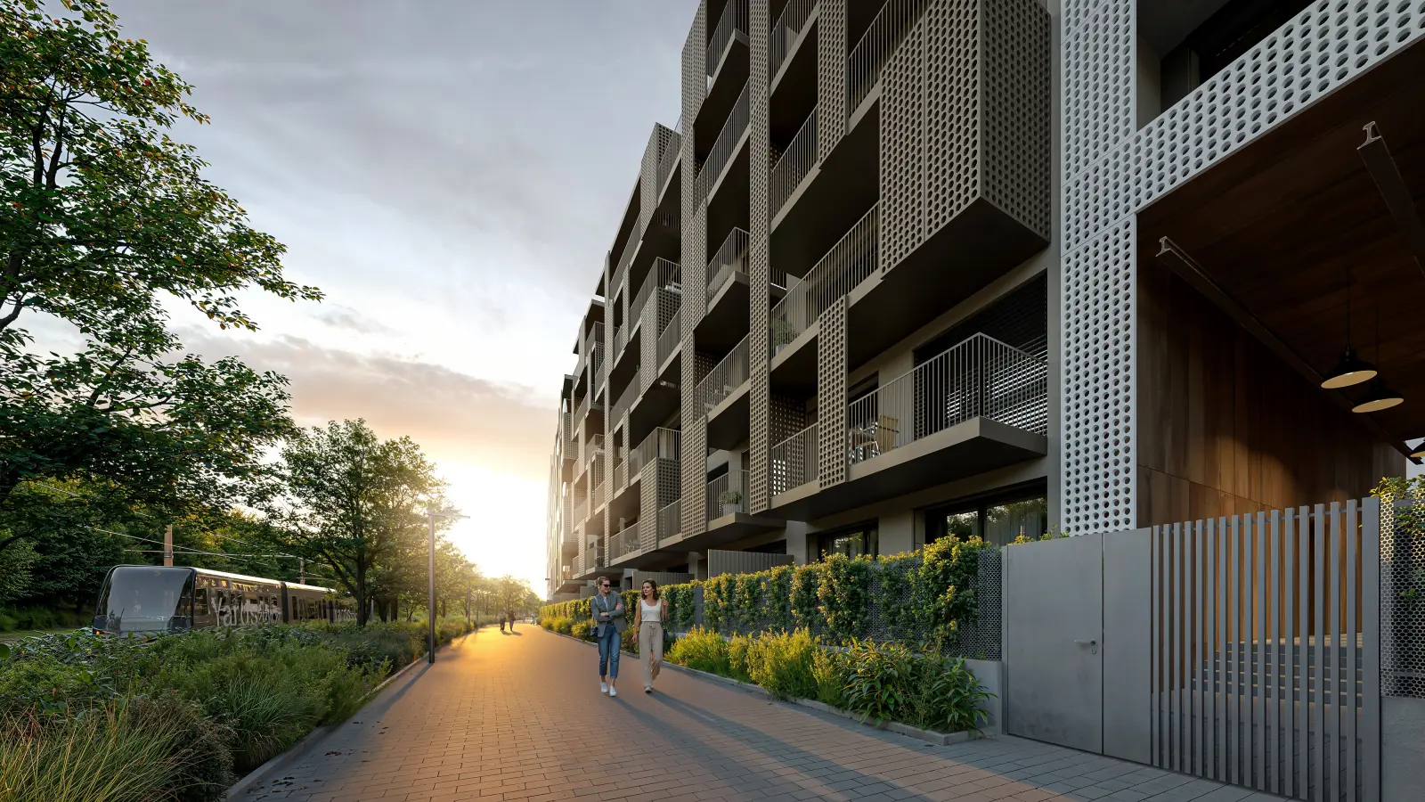 vizualizace projektu Yards Žižkov, Cresco